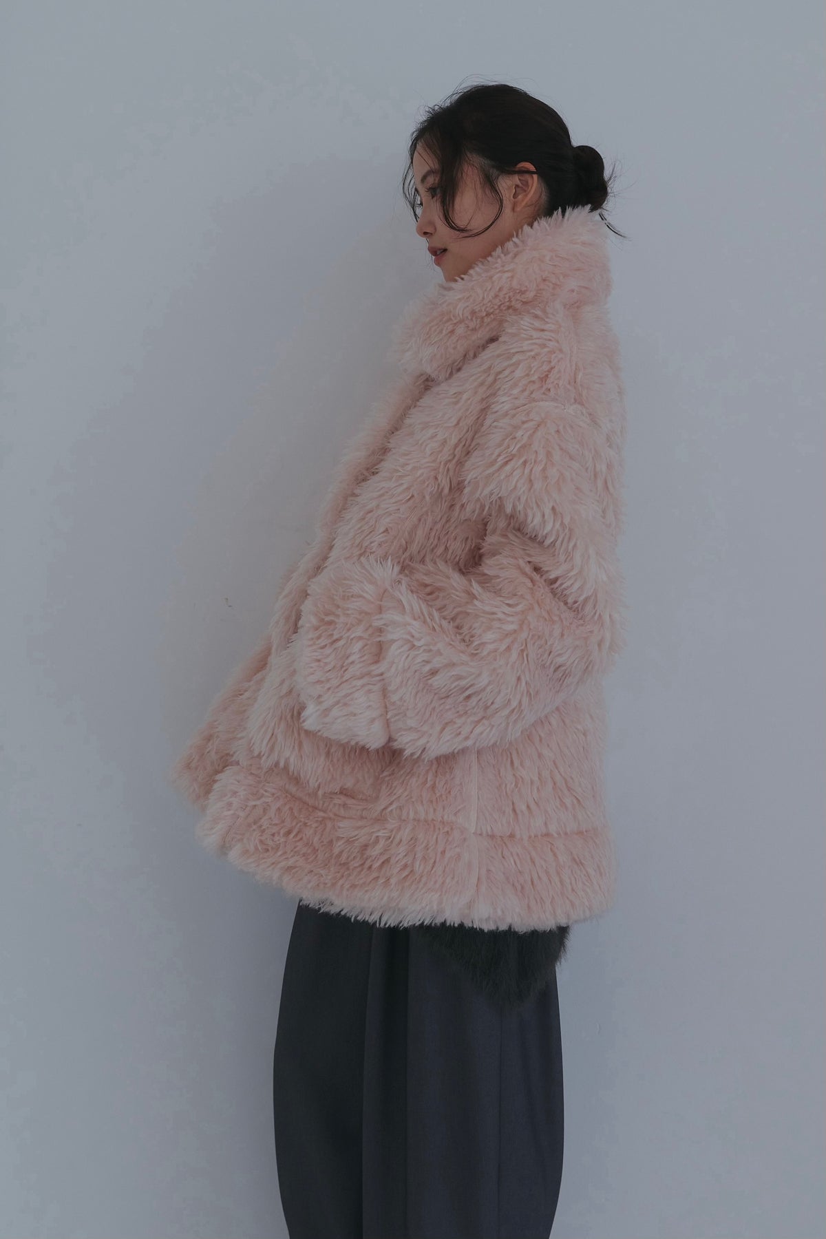 two face fur coat