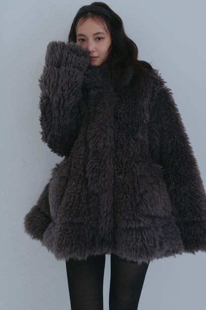 two face fur coat