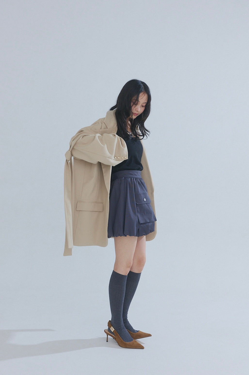 balloon design skirt