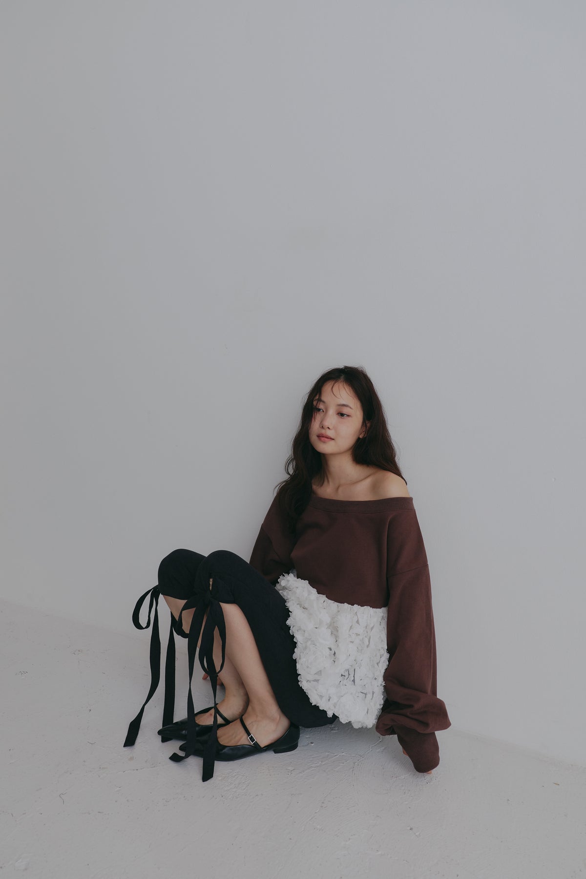 docking peplum sweat