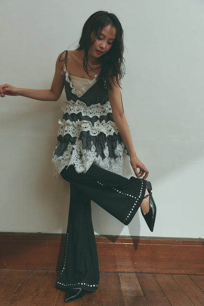 bloom lace cami tunic