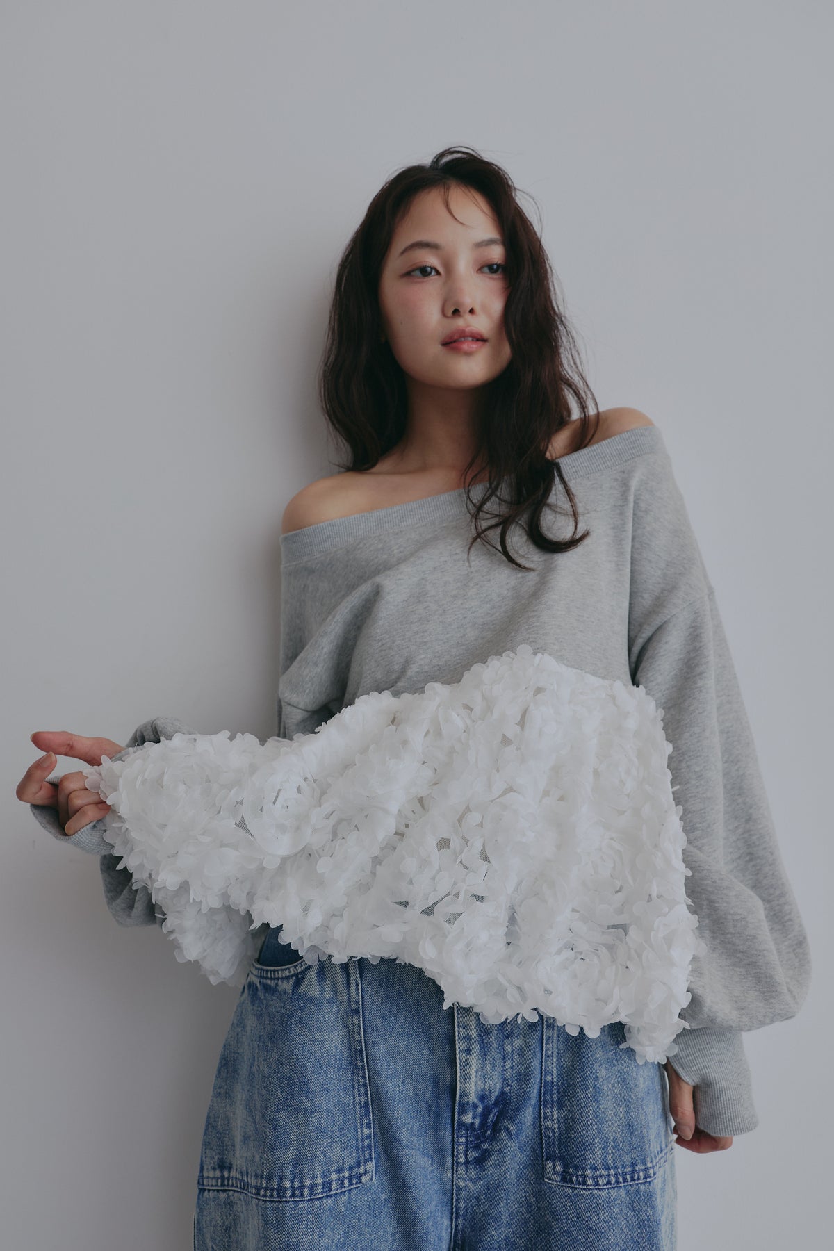 docking peplum sweat