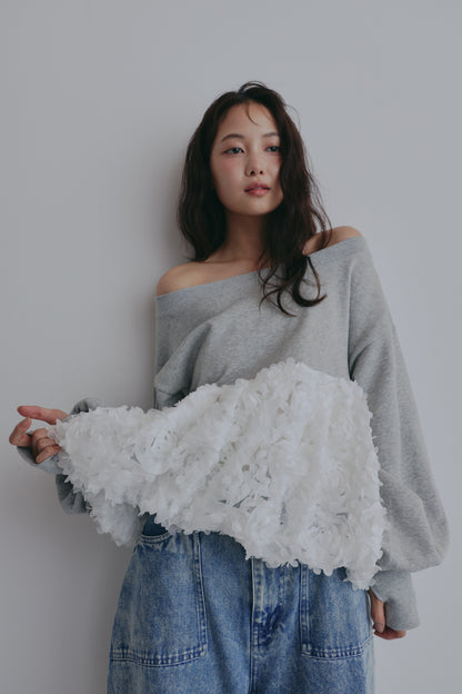 docking peplum sweat