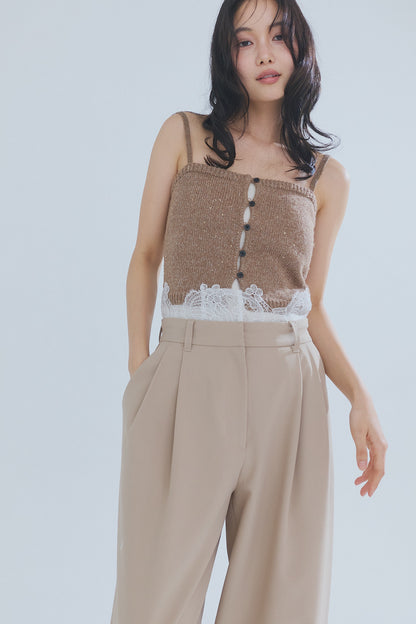 lace docking pants［3月下旬から4月上旬お届け］