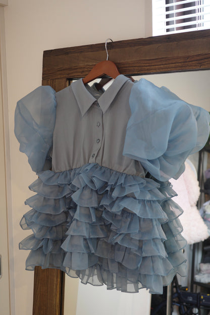 cloud frill blouse［8月上旬から中旬お届け］
