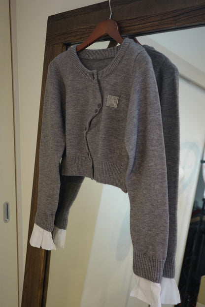 basic wave cardigan［9月上旬お届け］
