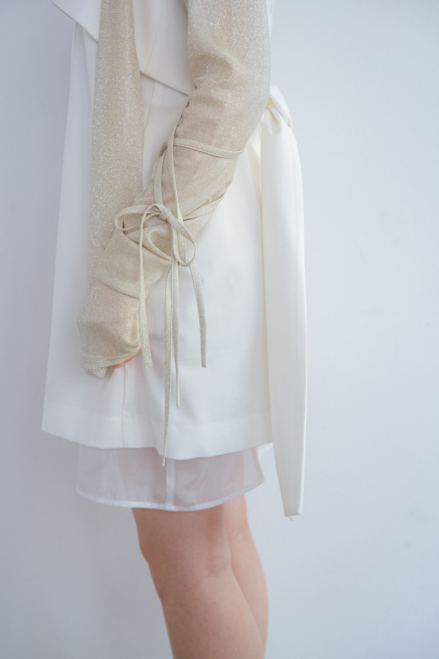 ribbon sleeve tops