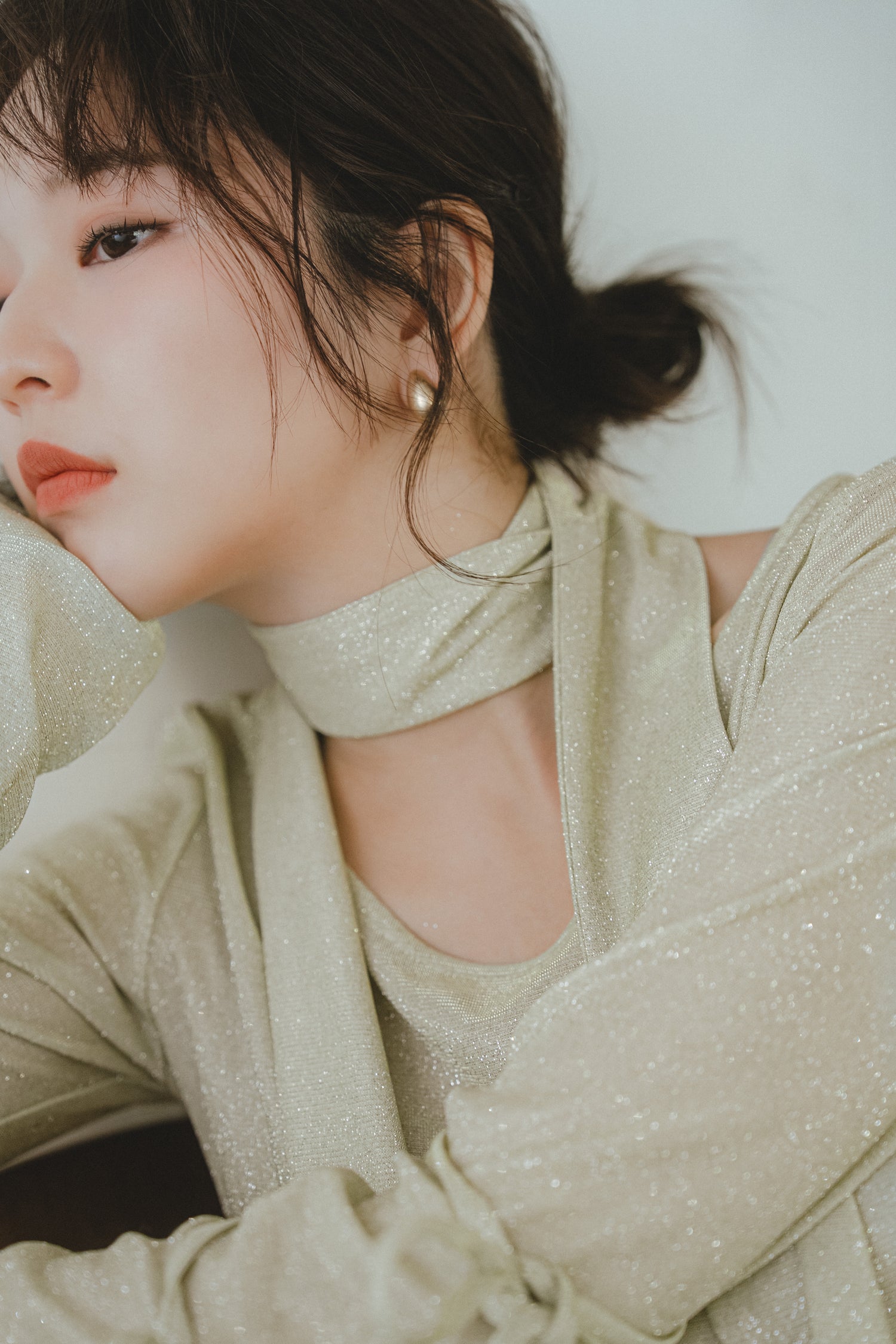 ribbon sleeve tops