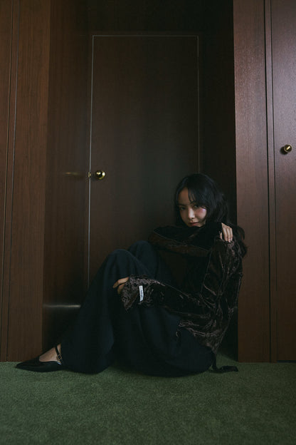 velour design tops