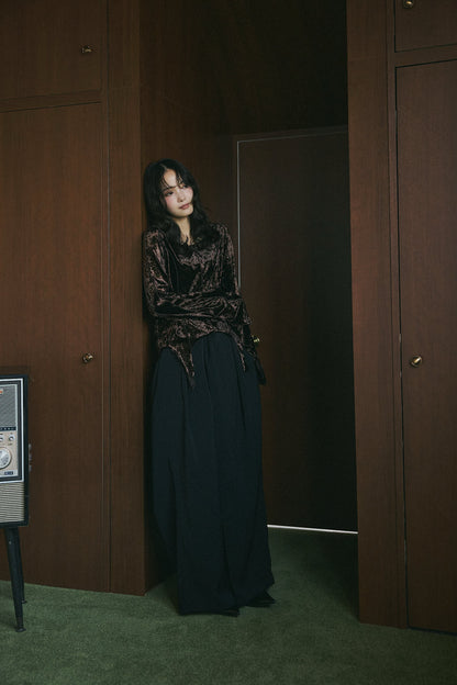 velour design tops