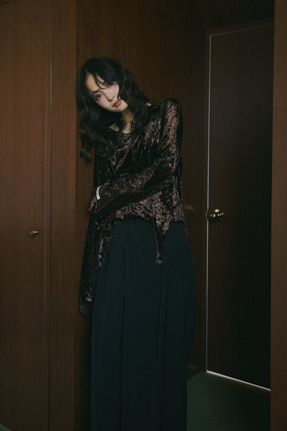 velour design tops