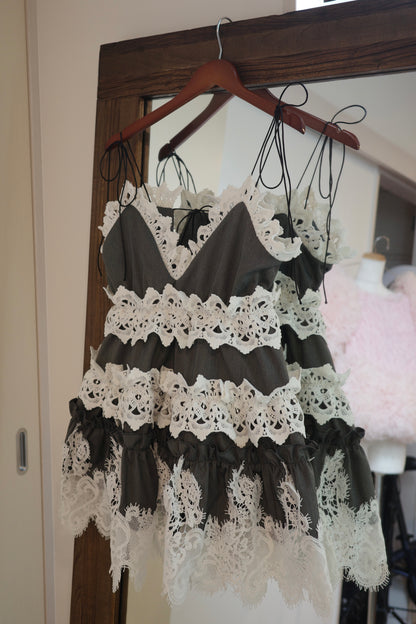 bloom lace cami tunic［8月上旬から中旬お届け］